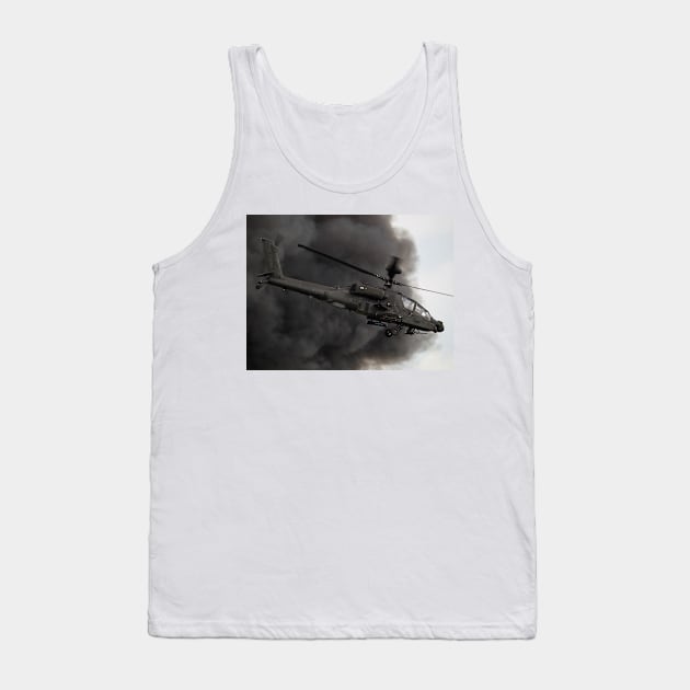 British Army Apache Helicopter Tank Top by captureasecond